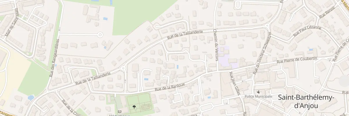 Plan du 21 Rue de la Taillanderie à Saint-Barthélemy-d’Anjou