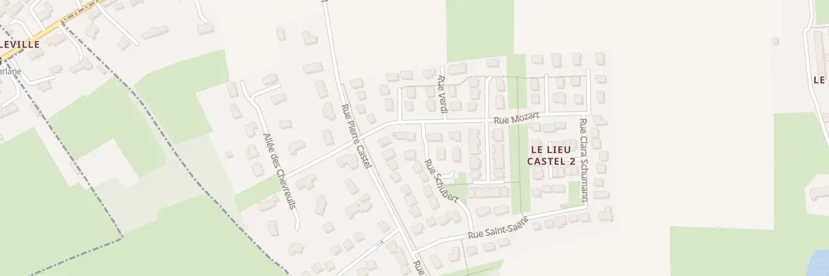 Plan du 54 Rue Mozart à Mouen