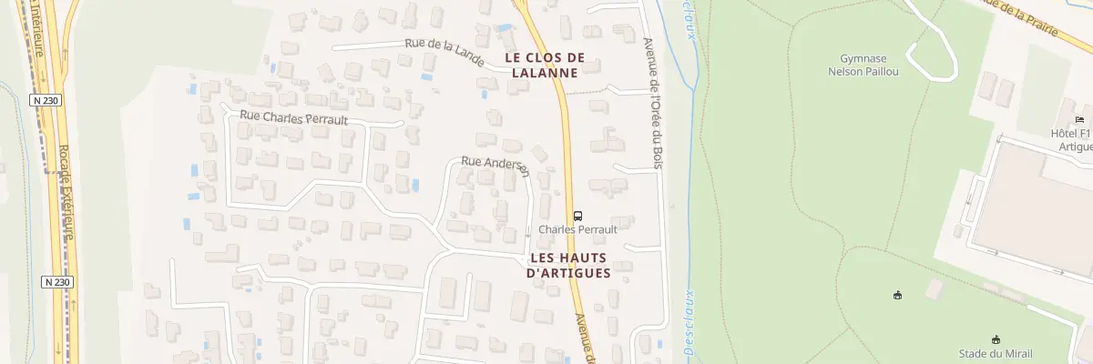 Plan du 6 Rue Andersen à Artigues-près-Bordeaux