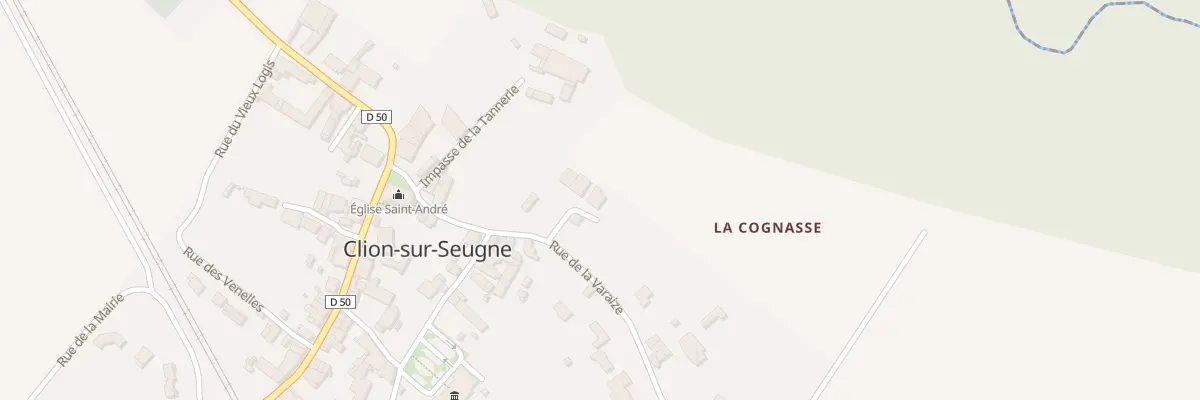 Plan du 3 Imp de la Prairie à Clion