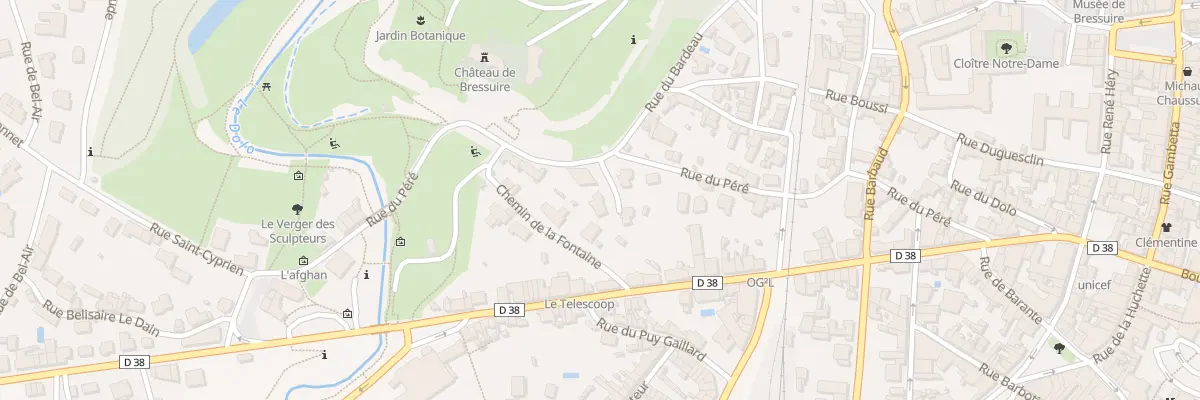 Plan du 39 Rue du Pere à Bressuire
