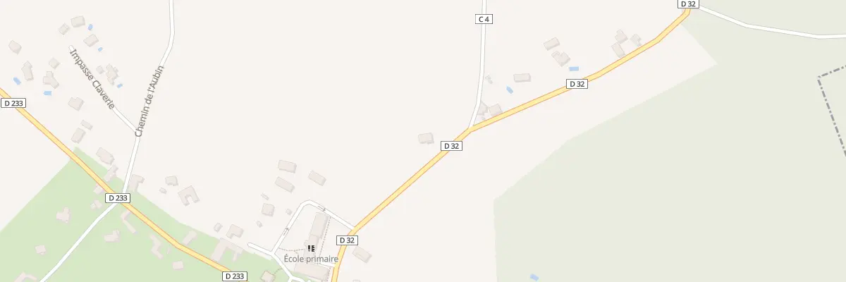 Plan du 5595 Canton à Cescau