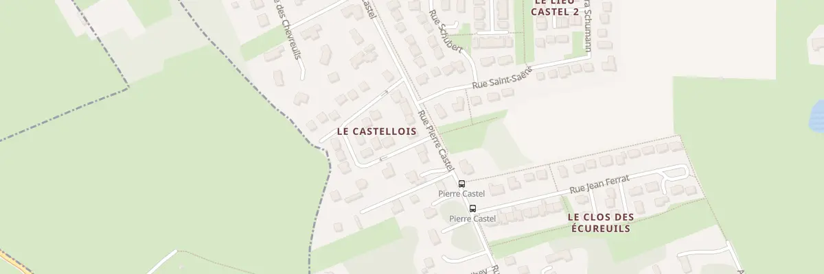 Plan du 451 Rue Pierre Castel à Mouen