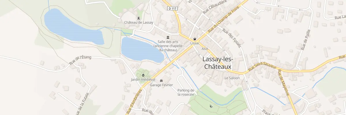 Plan du 11 Rue d’ambrieres à Lassay-les-Châteaux