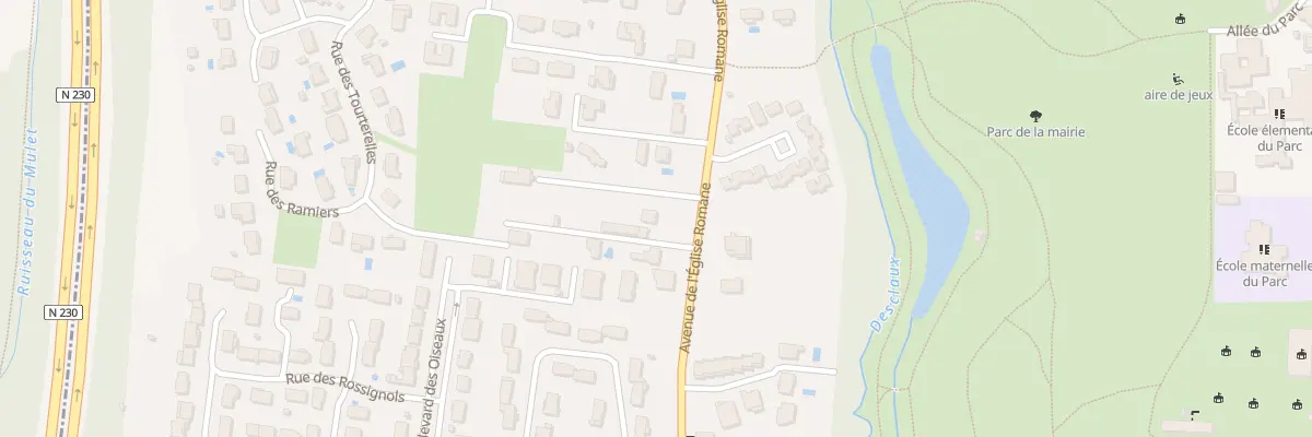 Plan du 42 Av de l’Eglise Romane à Artigues-près-Bordeaux