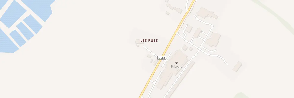 Plan du 5128 Les Rues à Miré