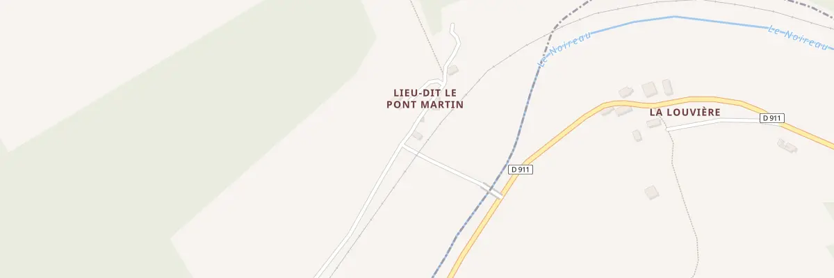 Plan du 35 Le Pont Martin à Saint-Denis-de-Méré