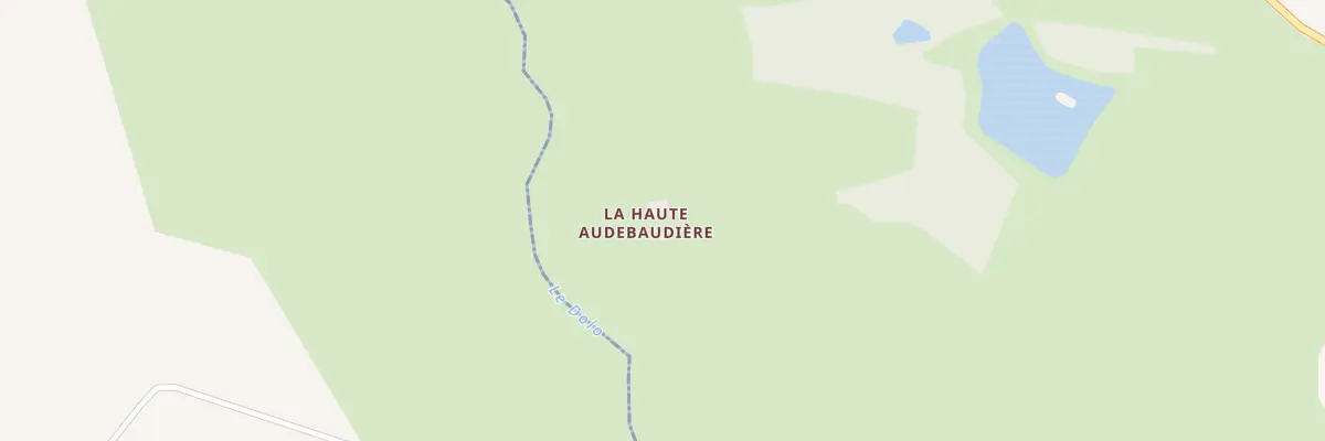 Plan du 5003 La Haute Audebaudiere à Saint-Aubin-du-Plain