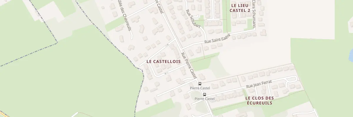 Plan du 461 Rue Pierre Castel à Mouen
