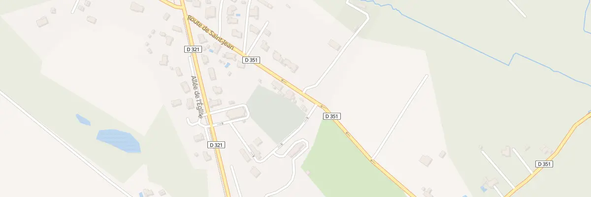 Plan du 228 Rte de Saint-Jean à Benquet