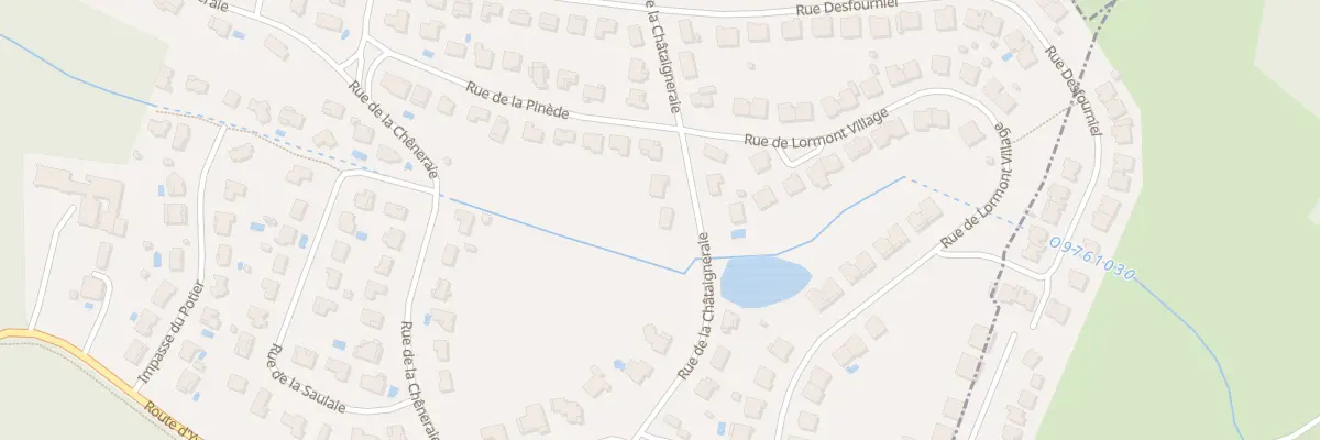 Plan du 7 Rue de la Châtaigneraie à Lormont