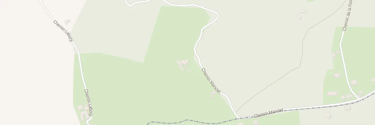 Plan du 3 Che Manciet à Arbus