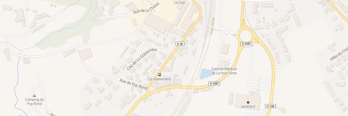 Plan du 8 Bd de la Goblechere à Bressuire