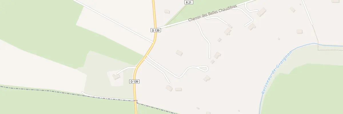 Plan du 9 Rte de Préaux-Bocage à Sainte-Honorine-du-Fay