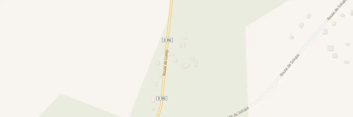 Plan du 694 Rte de Luxey au Sen