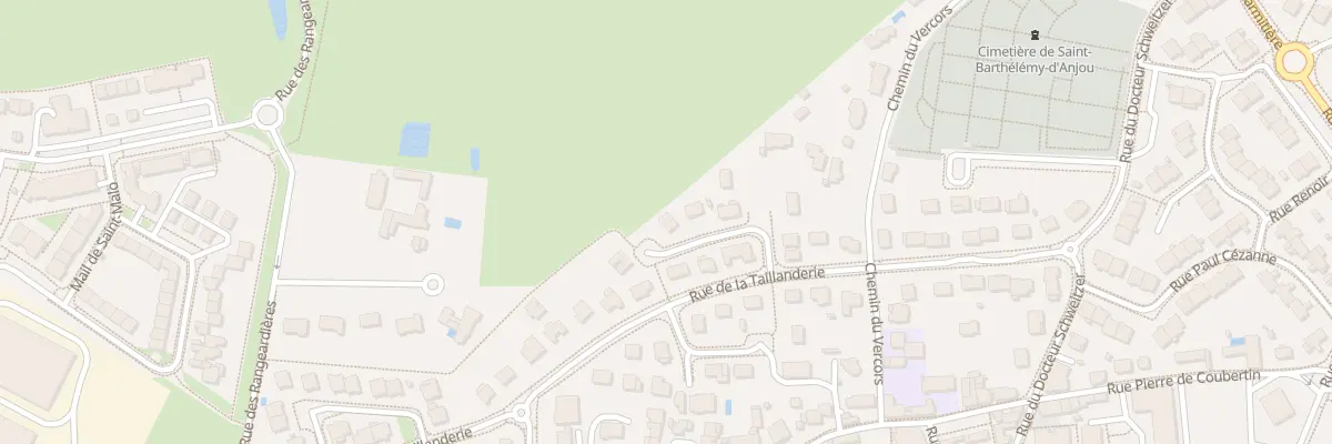 Plan du 16 Rue de la Taillanderie à Saint-Barthélemy-d’Anjou