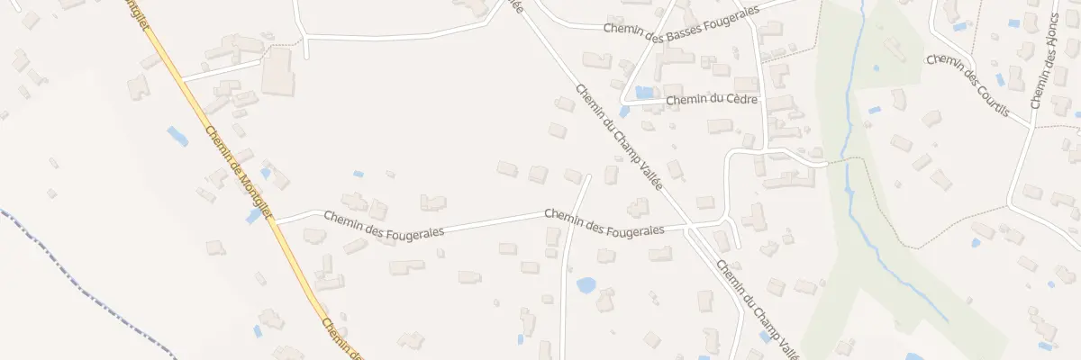 Plan du 5 Che des Fougeraies aux Garennes sur Loire