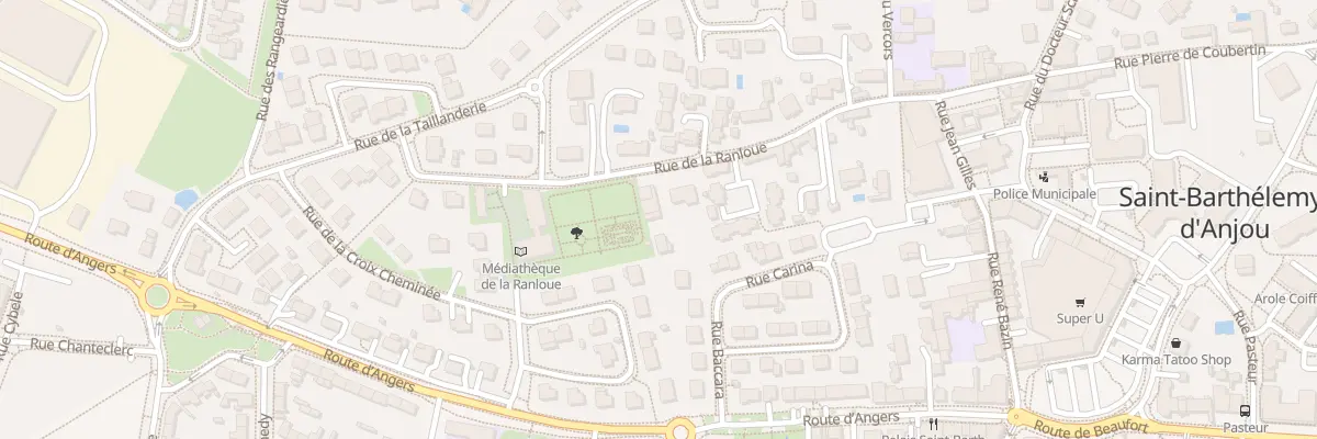 Plan du 31 Rue de la Ranloue à Saint-Barthélemy-d’Anjou