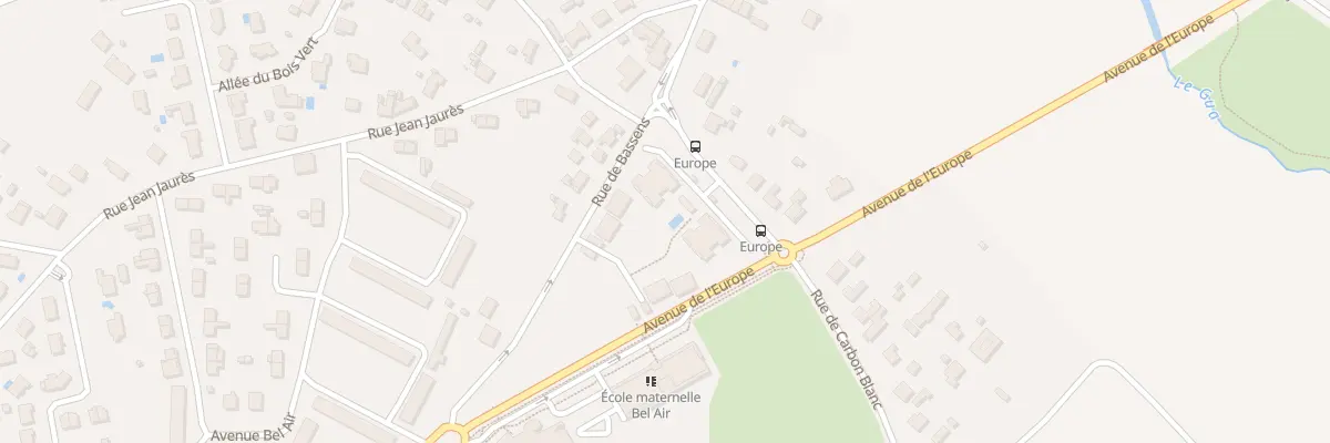 Plan du 30 Rue de Bassens à Ambarès-et-Lagrave