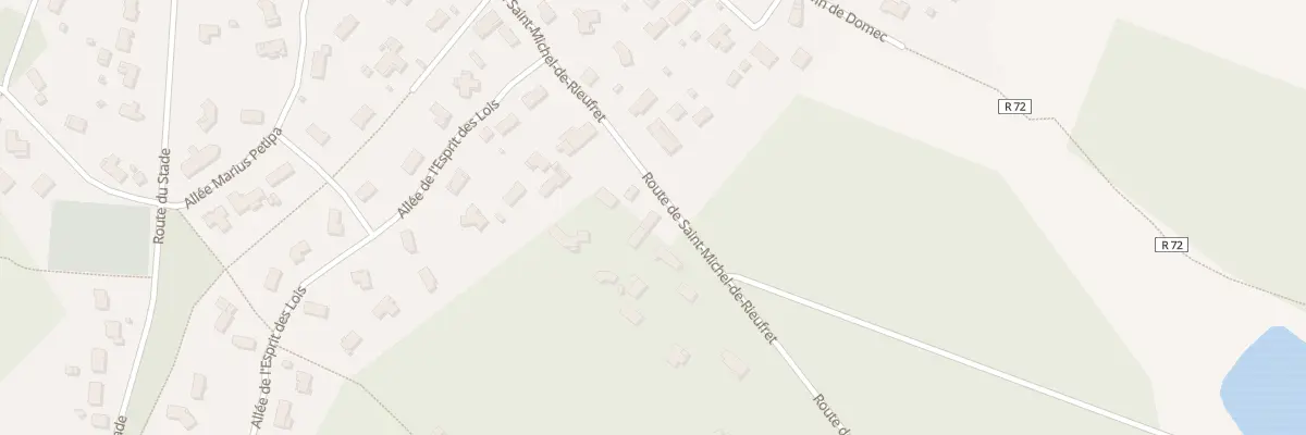 Plan du 27T Rte de St Michel de Rieufret à Saint-Morillon