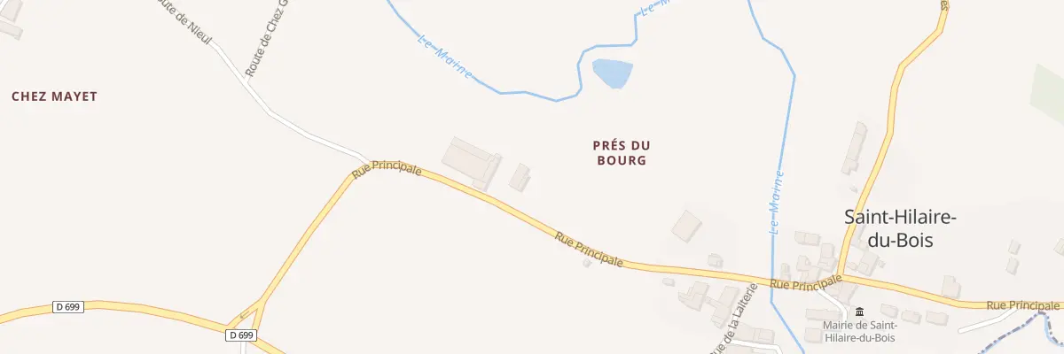 Plan du 58 Rue Principale à Saint-Hilaire-du-Bois