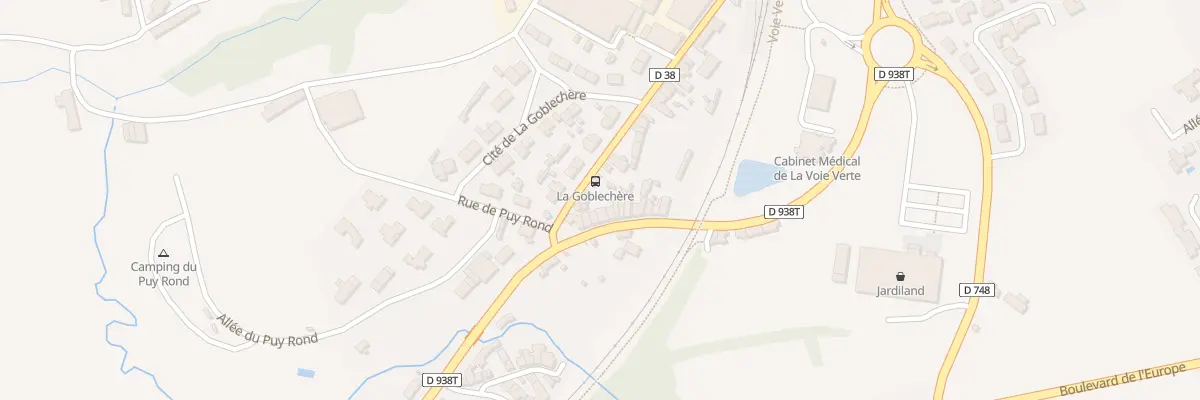 Plan du 2A Bd de la Goblechere à Bressuire