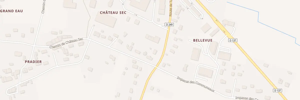 Plan du 259 Rte de Tauriac à Pugnac
