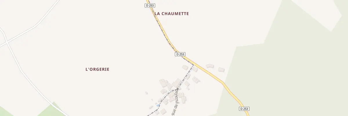 Plan du 130 Rte de Saint Hilaire à Guitinières