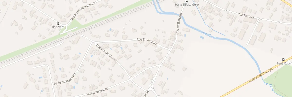Plan du 6 Rue Emile Zola à Ambarès-et-Lagrave