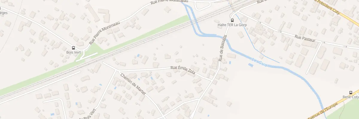 Plan du 5 Rue Emile Zola à Ambarès-et-Lagrave