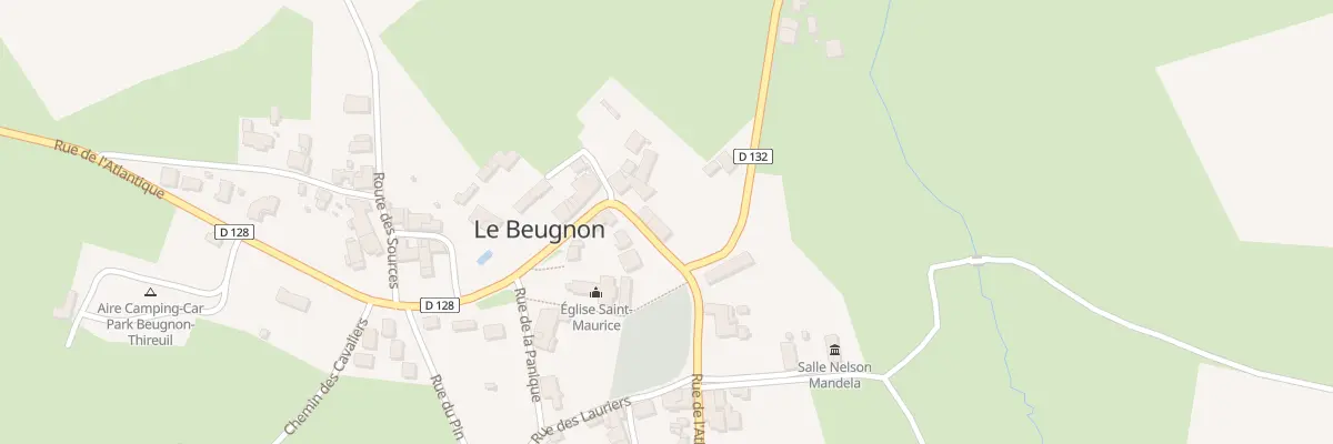 Plan du 16 Rue de l’Atlantique à Beugnon-Thireuil