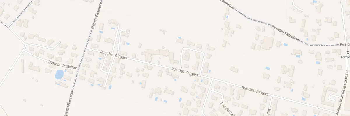 Plan du 27 Rue des Vergers à Carbon-Blanc