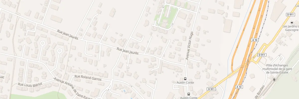 Plan du 9 Rue Jean Jaurès à Carbon-Blanc