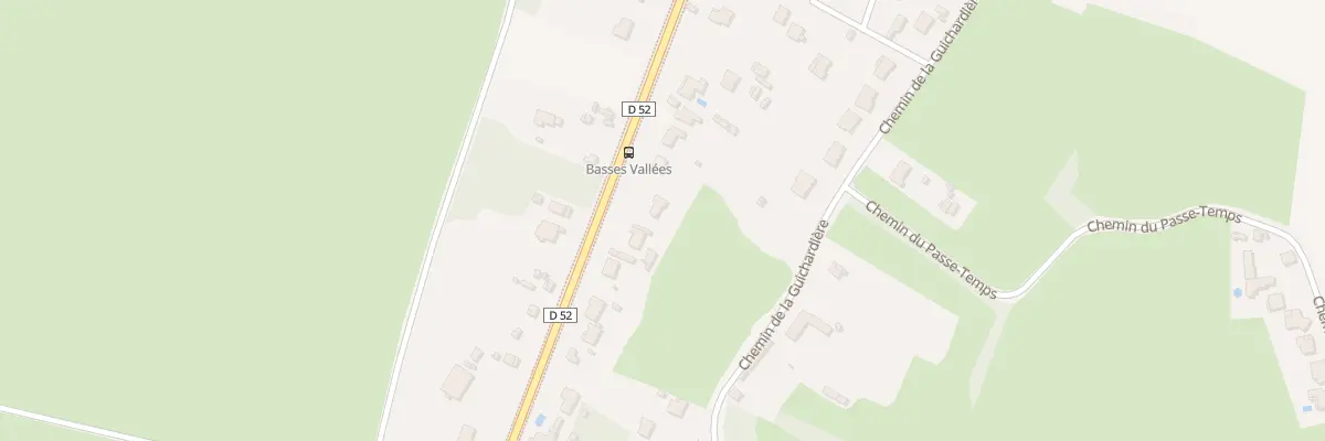 Plan du 52 Rte de Tiercé à Briollay