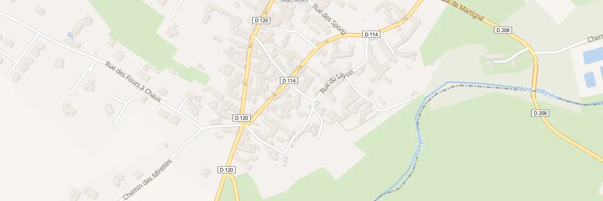 Plan du 4 Rue du Layon à Bellevigne-en-Layon
