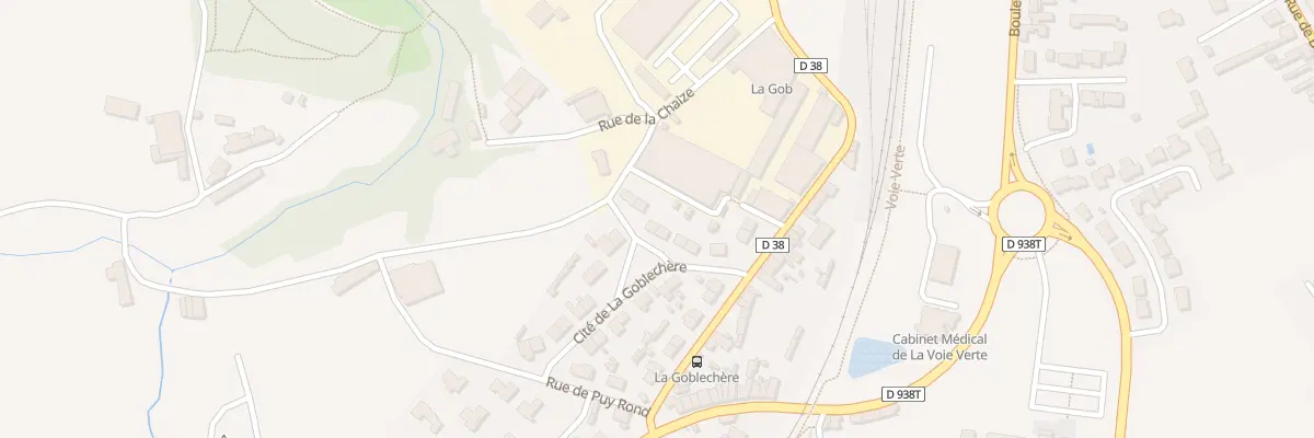 Plan du 10 Cite de la Goblechere à Bressuire