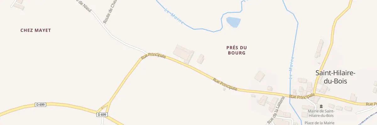 Plan du 66 Rue Principale à Saint-Hilaire-du-Bois