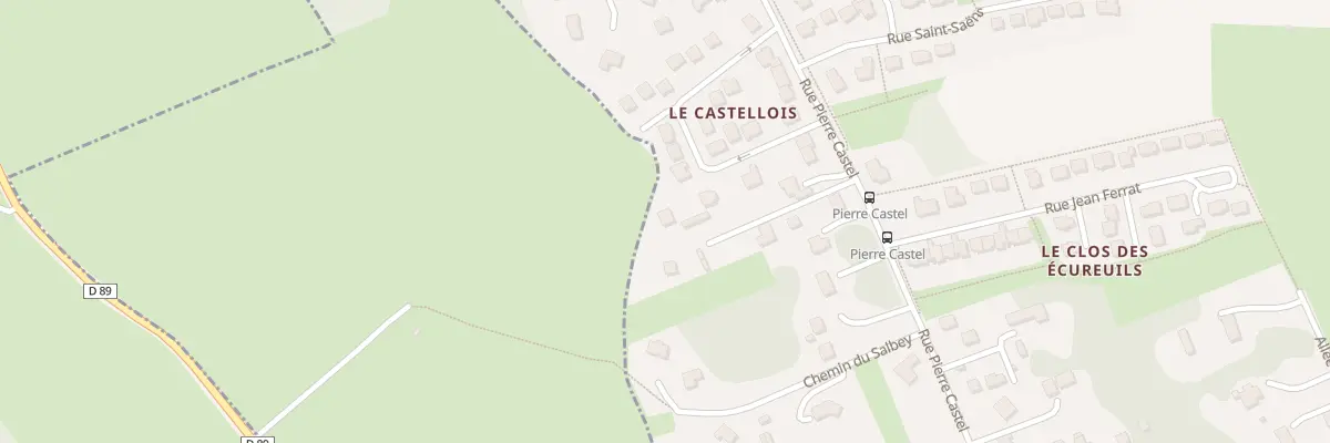 Plan du 427 Rue Pierre Castel à Mouen