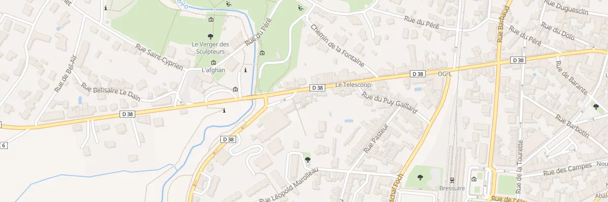 Plan du 69 Bd Alexandre Premier à Bressuire