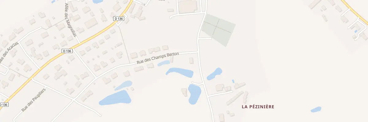 Plan du 5333 Le Bourbier à Largeasse