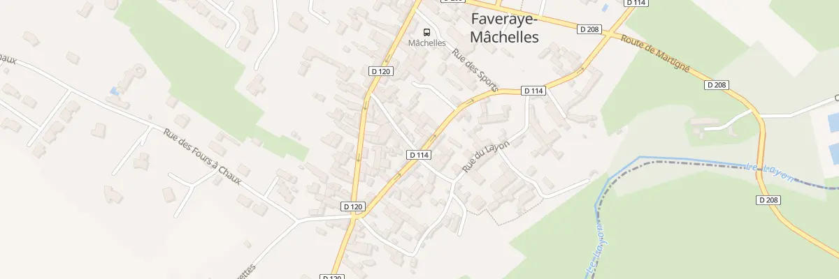 Plan du 11 Rue du Vignoble à Bellevigne-en-Layon