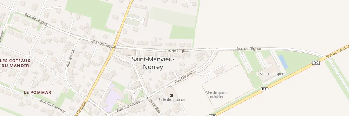 Plan du 5 Rue de l’Église à Saint-Manvieu-Norrey