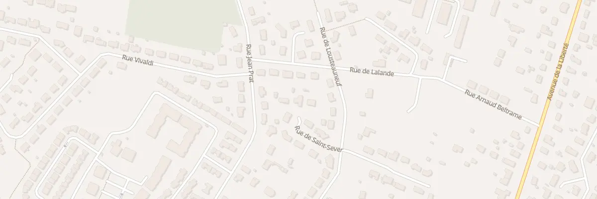 Plan du 3 Rue Saint Sever à Ambarès-et-Lagrave