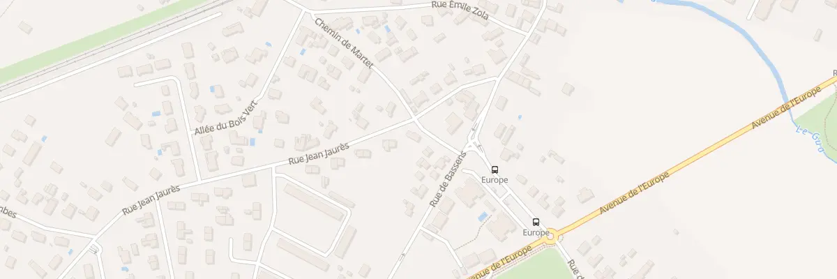 Plan du 8 Rue Jean Jaurès à Ambarès-et-Lagrave