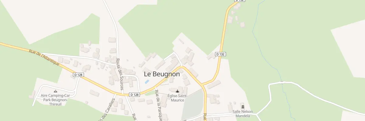 Plan du 12 Rue de l’Atlantique à Beugnon-Thireuil