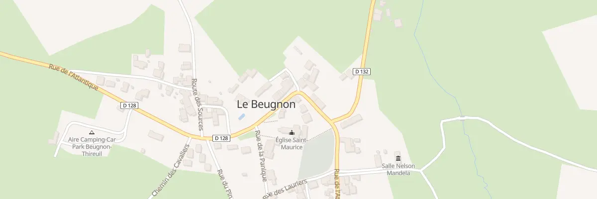 Plan du 15 Rue de l’Atlantique à Beugnon-Thireuil