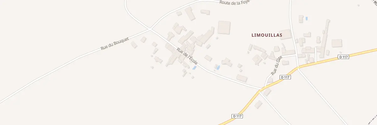 Plan du 19 Rue de l’Ecole à La Foye-Monjault