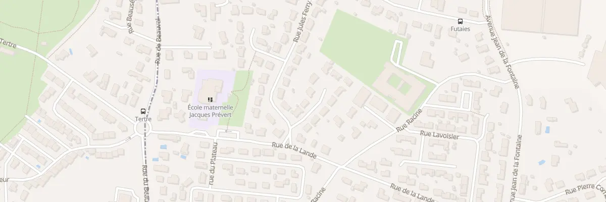 Plan du 4 Rue Georges Clémenceau à Carbon-Blanc