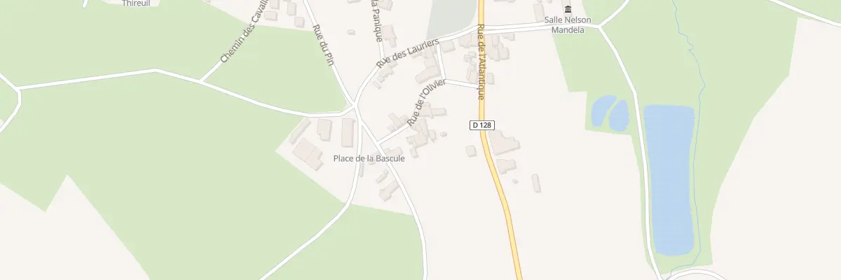 Plan du 8 Rue de l’Olivier à Beugnon-Thireuil