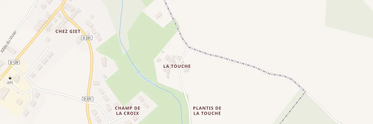 Plan du 5 Rue des Tournelles à Écoyeux